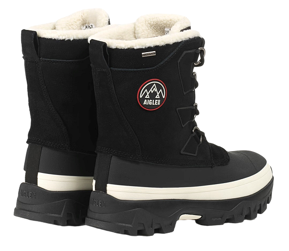 Ботинки женские Aigle Snow Aigle Noir - Фото 3 большая