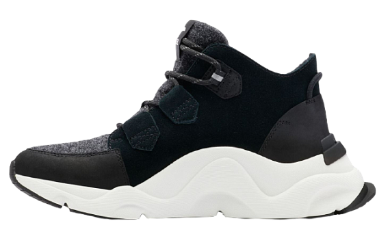 Кроссовки женские Sorel Kinetic Rnegd Caribou Black/Sea Salt - Фото 4 большая