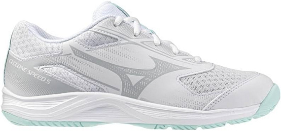 Кроссовки женские Mizuno Cyclone Speed 5 White/Blue Tint - Фото 1 большая