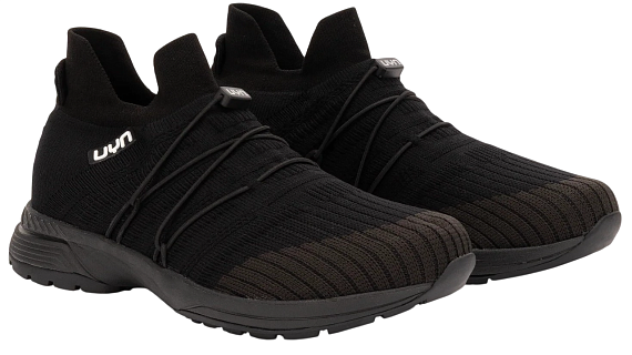 Кроссовки женские UYN Free Flow Tune Black Sole Black/Carbon - Фото 5 большая