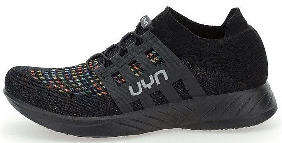Кроссовки женские UYN Rainbow Tune Black Sole Black/Multicolor - Фото 1 большая