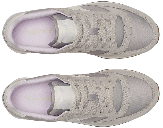 Кроссовки женские Saucony Jazz Original Grey/Cream - Фото 3 большая