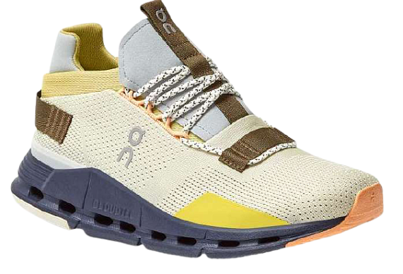 Кроссовки женские On Cloudnova Cream/Camo - Фото 6 большая