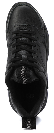 Кроссовки женские UGG Ca805 Black Leather - Фото 4 большая