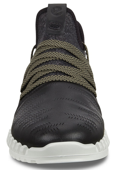 Кроссовки женские Ecco Zipflex Black - Фото 4 большая