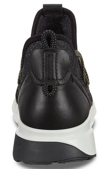 Кроссовки женские Ecco Zipflex Black - Фото 5 большая