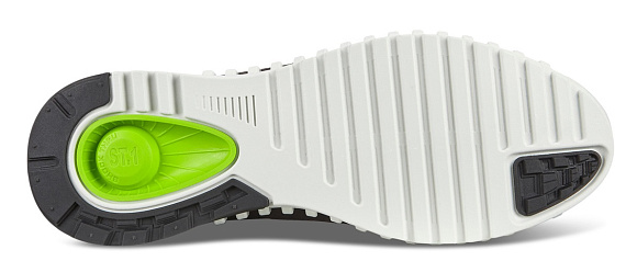 Кроссовки женские Ecco Zipflex Black - Фото 6 большая