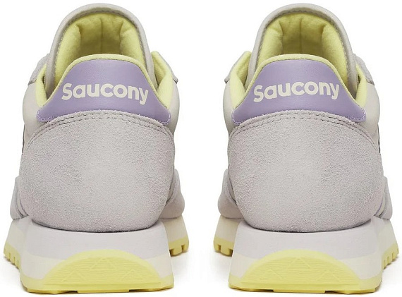 Кроссовки женские Saucony Jazz Original White/Purple - Фото 4 большая