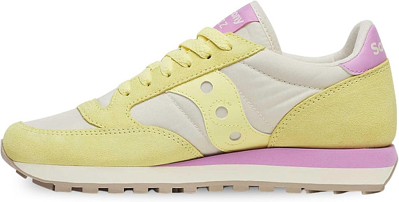 Кроссовки женские Saucony Jazz Original Yellow/Orchid - Фото 3 большая