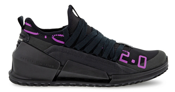 Кроссовки женские Ecco Biom 2.0 Black - Фото 3 большая