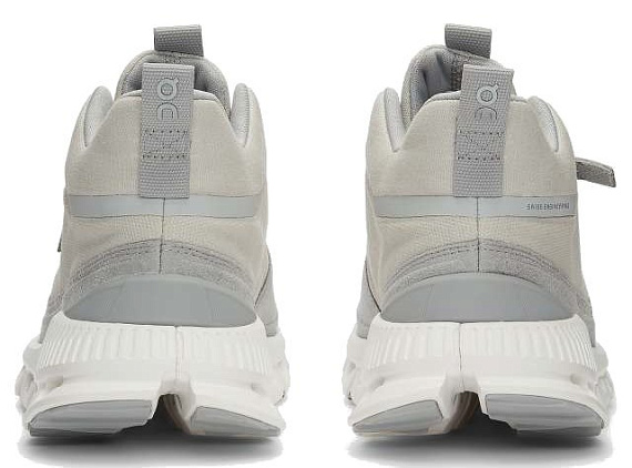 Кроссовки женские On Cloud Hi Glacier/Grey - Фото 4 большая