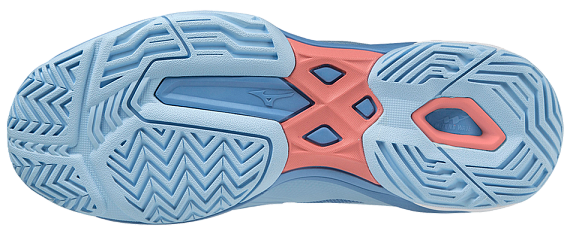 Кроссовки женские Mizuno Wave Exceed Light Ac DutchCana/White/TeaRose - Фото 5 большая