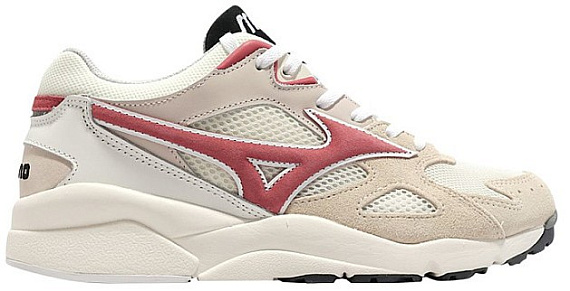 Кроссовки Mizuno Sky Medal Premium Papyrus/GarnetRose/Cr?meBr?lée - Фото 1 большая