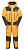 Комбинезон мужской The North Face Himalayan Suit Summit Gold - Фото 7 малая