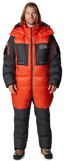 Комбинезон мужской Mountain Hardwear Absolute Zero Suit Orange - Фото 2 большая