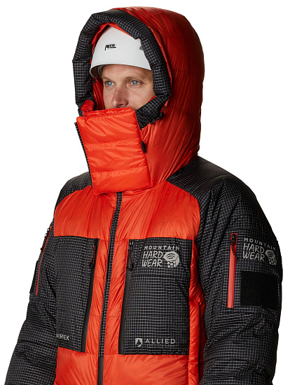 Комбинезон мужской Mountain Hardwear Absolute Zero Suit Orange - Фото 4 большая