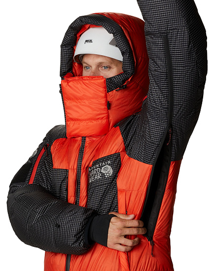 Комбинезон мужской Mountain Hardwear Absolute Zero Suit Orange - Фото 5 большая