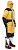 Комбинезон мужской The North Face Himalayan Suit Summit Gold TNF Black - Фото 5 малая