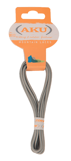 Шнурки AKU Fast Lacing Cord Round White - Фото 2 большая