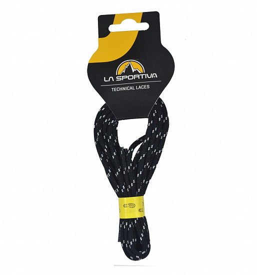 Шнурки La Sportiva Approach 170 Black/Yellow - Фото 1 большая