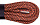 Шнурки Cord 120см Black/Terracotta - Фото 2 малая