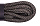 Шнурки Cord 120см Black/Khaki - Фото 2 малая