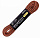 Шнурки Cord 200см Black/Terracotta - Фото 1 малая