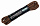 Шнурки Cord 120см Brown/Beige - Фото 1 малая