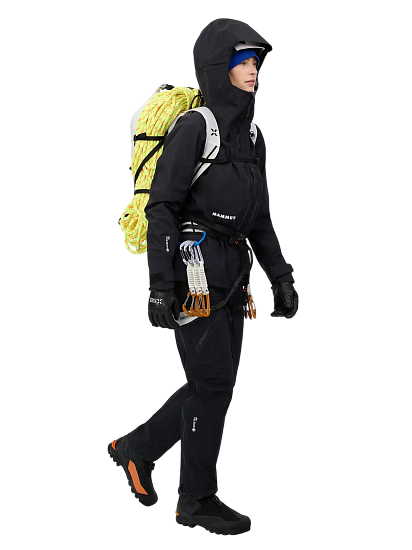 Брюки женские Mammut Eiger Nordwand Advanced HS Black - Фото 8 большая