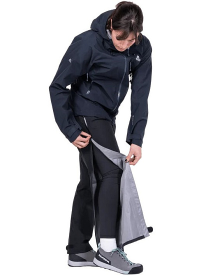 Брюки женские Mountain Equipment Makalu Black - Фото 8 большая