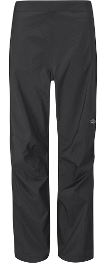 Брюки женские Rab Downpour Plus 2.0 Black - Фото 1 большая