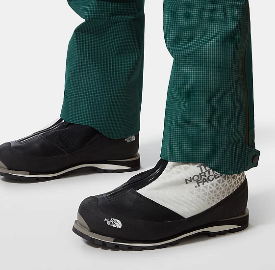 Брюки женские The North Face Summit L5 Futurelight Full Zip Bib Shaded Spruce - Фото 10 большая