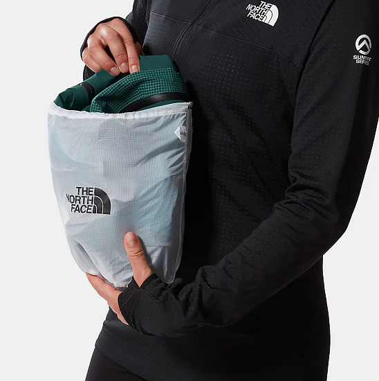 Брюки женские The North Face Summit L5 Futurelight Full Zip Bib Shaded Spruce - Фото 12 большая