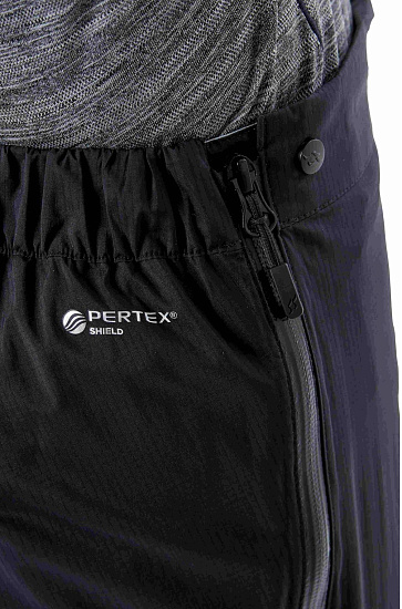 Брюки женские Rab Downpour Plus 2.0 Short Black - Фото 13 большая