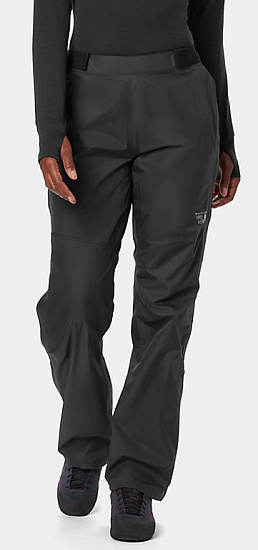 Брюки женские Mountain Hardwear Exposure/2 Gore-Tex Paclite Void/Void - Фото 4 большая