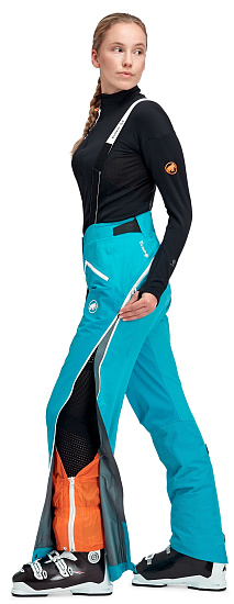 Брюки женские Mammut Nordwand Pro HS Sky - Фото 4 большая