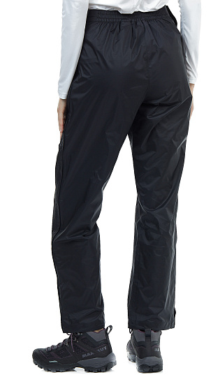 Брюки женские Marmot PreCip Eco Full Zip Short Black - Фото 6 большая