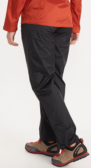 Брюки женские Marmot PreCip Eco Short Black - Фото 5 большая
