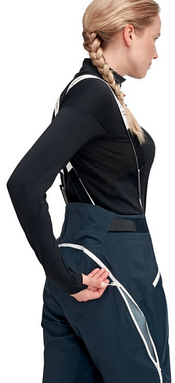 Брюки женские Mammut Nordwand Pro HS Night - Фото 4 большая