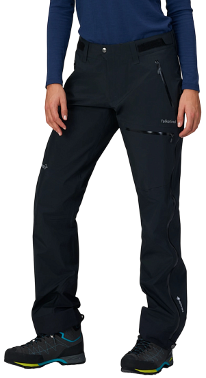 Брюки женские Norrona Falketind Gtx Caviar Black - Фото 4 большая