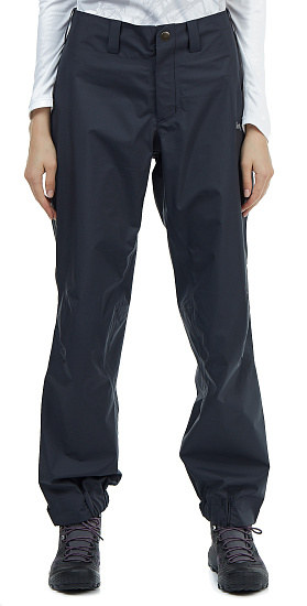 Брюки женские Bergans Letto Long Zip Black - Фото 3 большая