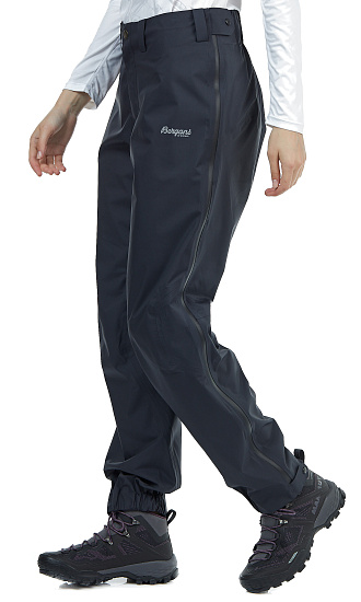 Брюки женские Bergans Letto Long Zip Black - Фото 4 большая