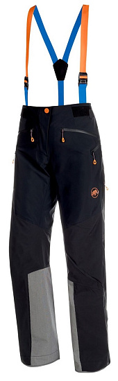 Брюки женские Mammut Nordwand Pro HS Black - Фото 2 большая