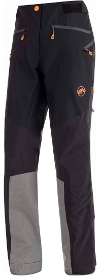 Брюки женские Mammut Nordwand Pro HS Black - Фото 1 большая