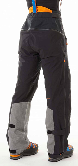 Брюки женские Mammut Nordwand Pro HS Black - Фото 6 большая