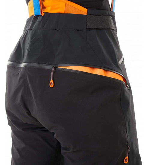 Брюки женские Mammut Nordwand Pro HS Black - Фото 8 большая