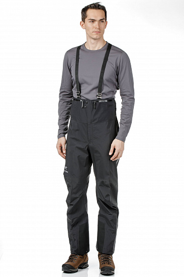 Брюки мужские Arcteryx Beta SV Bib Black - Фото 3 большая