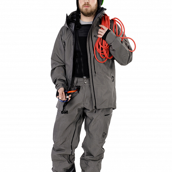 Брюки мужские Norrona Lofoten Ace Gore-Tex Pro Mercury - Фото 11 большая