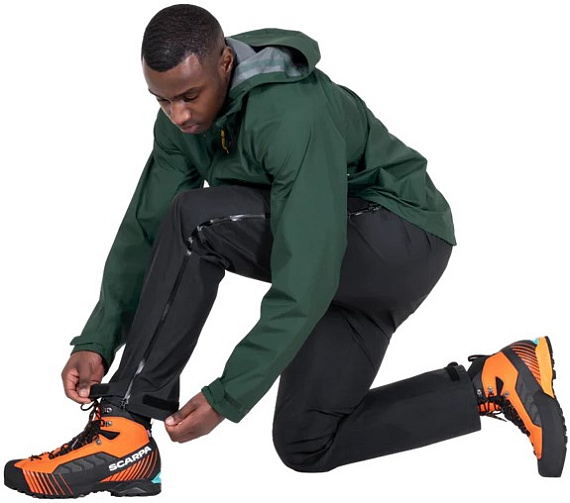 Брюки мужские Mountain Equipment Makalu Black - Фото 6 большая