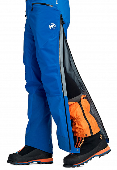 Брюки мужские Mammut Nordwand Pro HS Azurit - Фото 4 большая